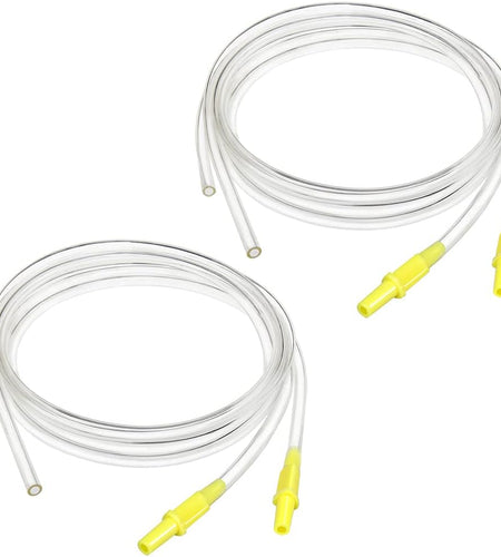 Pump in Style Tubing X4, Spare and Replacement Tubing Compatible with Medela Pump in Style Advanced Breast Pump - BPA Free (4 Pc)
