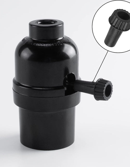 Load image into Gallery viewer, Light Lamp Turn On/Off Switch Knobs Replacement, Black, Standard Size, 4 Packs
