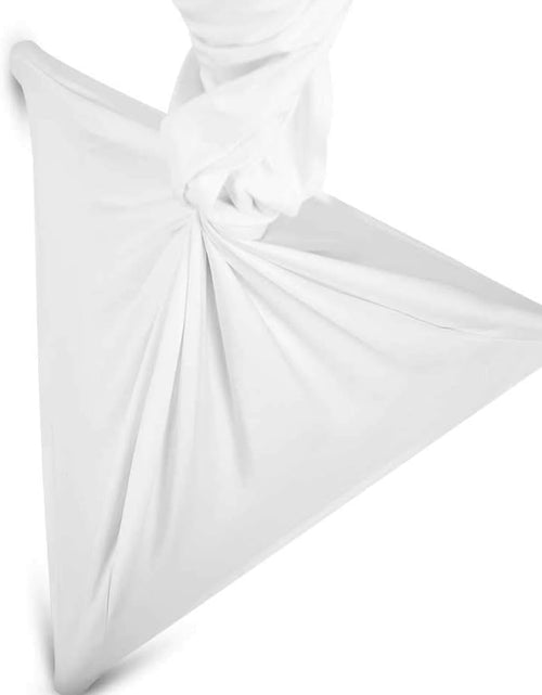 Load image into Gallery viewer, Speaker Stand Cover Tripod Stand Skirt Skrim 360 Degree Cover White X 2
