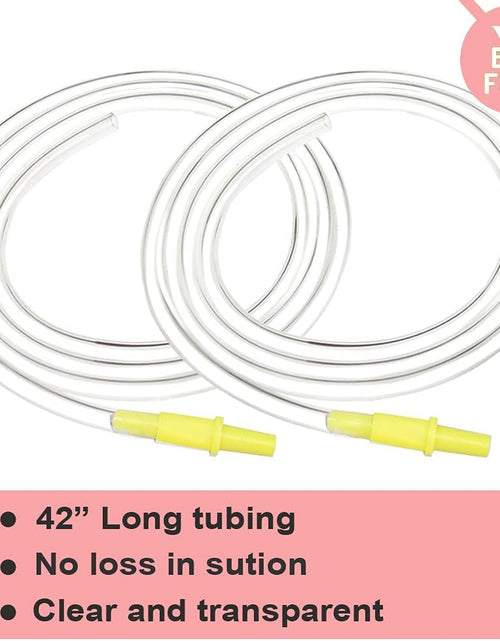 Load image into Gallery viewer, Pump in Style Tubing X4, Spare and Replacement Tubing Compatible with Medela Pump in Style Advanced Breast Pump - BPA Free (4 Pc)
