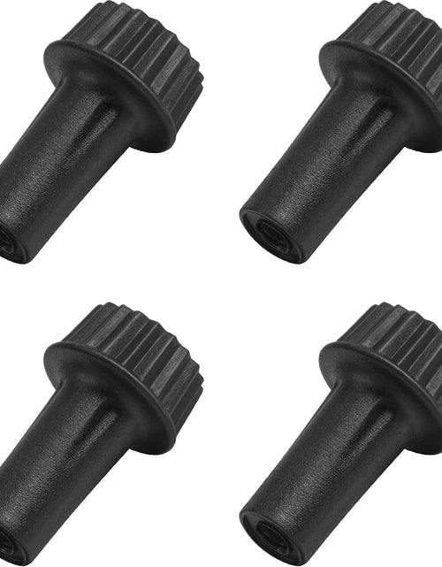 Load image into Gallery viewer, Light Lamp Turn On/Off Switch Knobs Replacement, Black, Standard Size, 4 Packs
