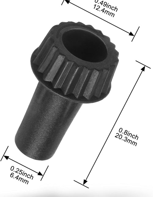 Load image into Gallery viewer, Light Lamp Turn On/Off Switch Knobs Replacement, Black, Standard Size, 4 Packs
