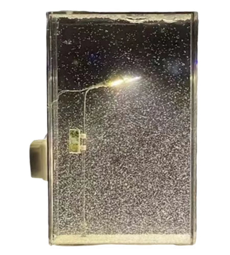 Magic Snowy Landscape Night Lights Small Street Light Snowy Flowing Night DIY Christmas Lights Christmas Desktop Decor Handmade