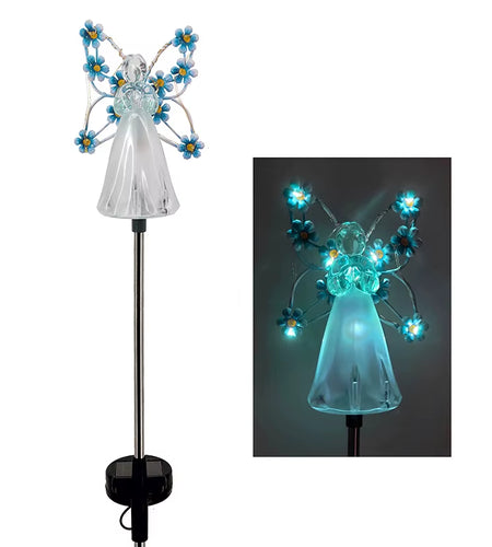 Celestial Garden Angel Lamp – Customizable Sunlight Outdoor Lighting for Your Garden