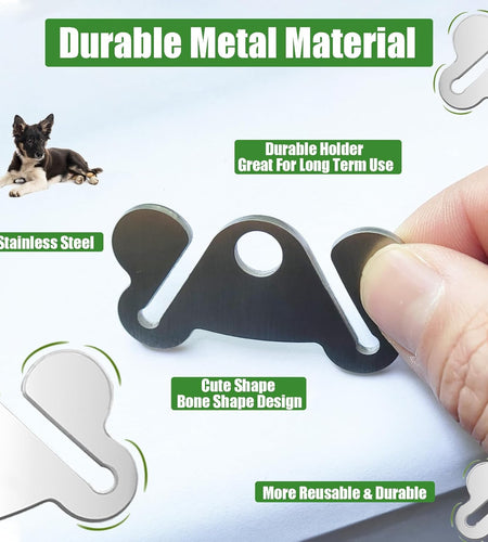 2PCS Dog Poop Bag Holder, Waste Bag Holder, Dog Poop Bag Carrier, Hand Free Holder