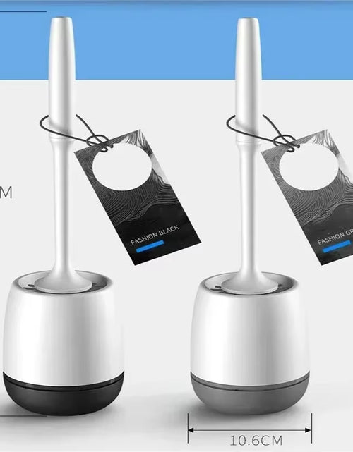 Load image into Gallery viewer, TPR Silicone Head Toilet Brush Wall Mounted Cleaning Brush Long Handle Toilet Brush Bathroom Accessories Sets Tools
